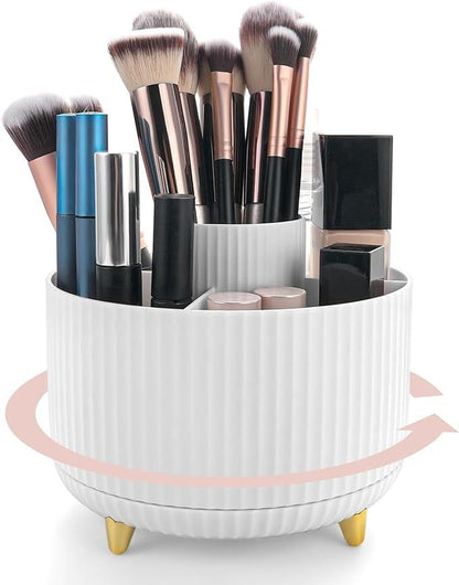 360° Rotating Makeup Brush Holder