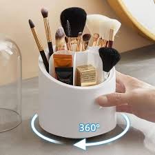 360° Rotating Makeup Brush Holder